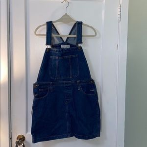 NWT Jean Overall Dress